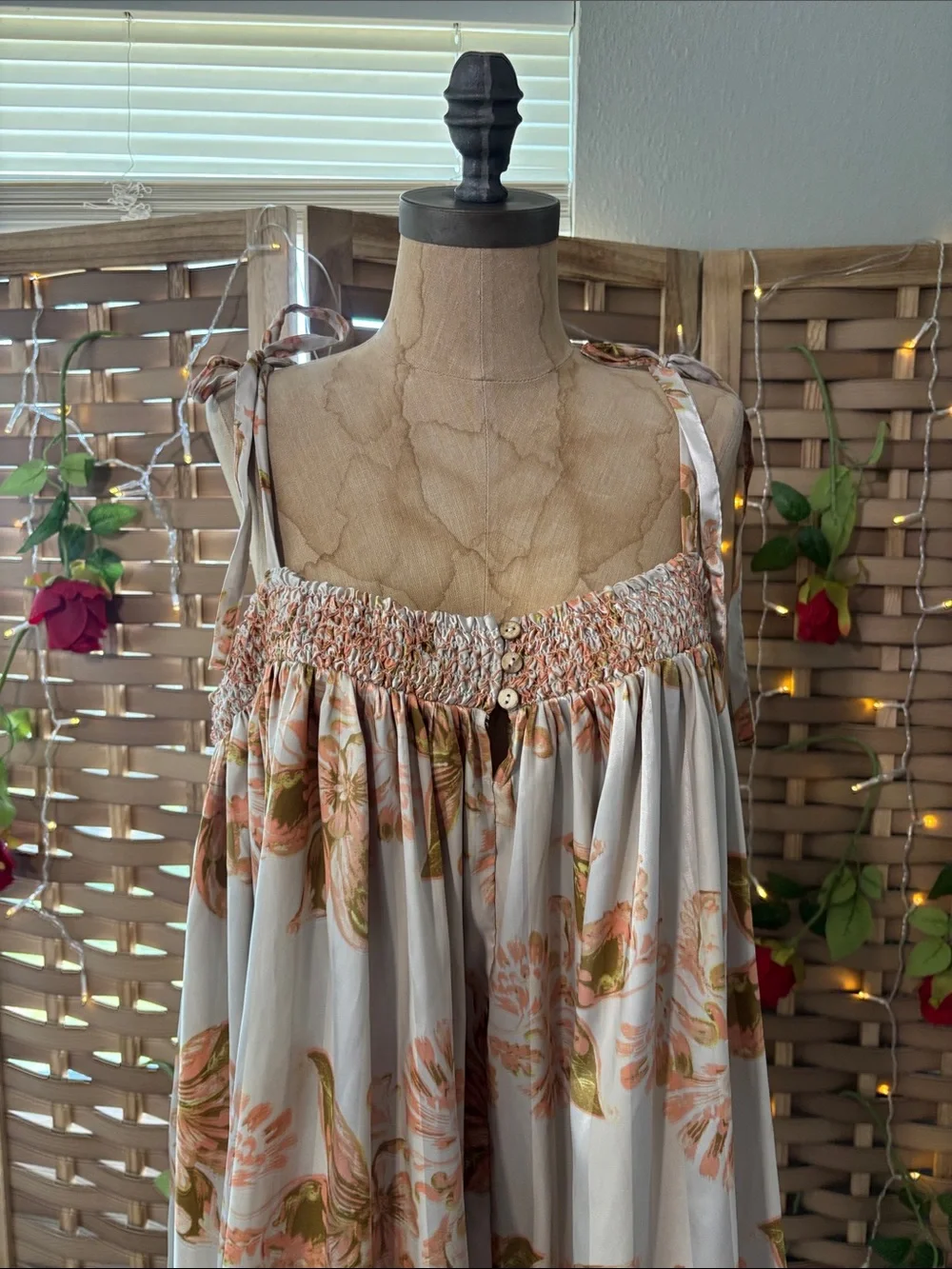 Free people Rule The World Satin Romper